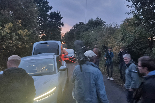 20221021 Blijdschap in het donker na het zien van de Geelbrauwgors Bunne