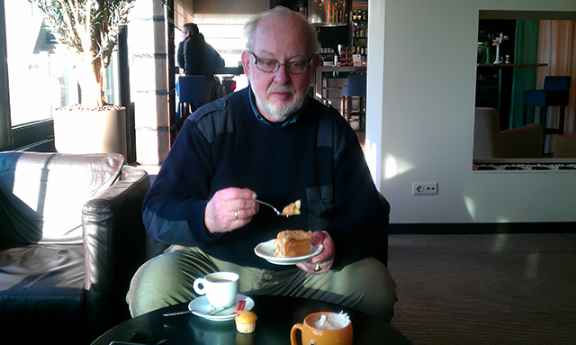 12 januari 2014, Pa gebak Kaspische plevier,