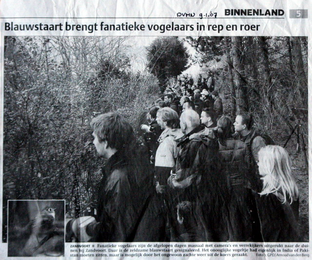 7 januari 2007, Blauwstaart, Artikel_Zandvoort